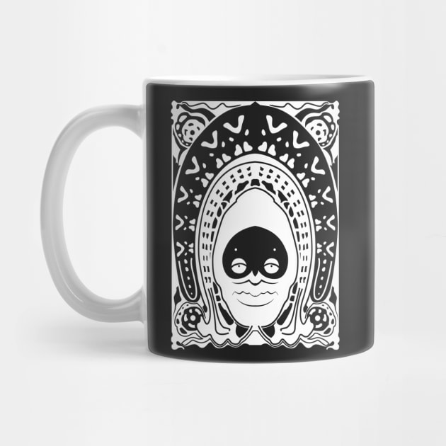 Grimoire Noir (White on Black) by SJBTees